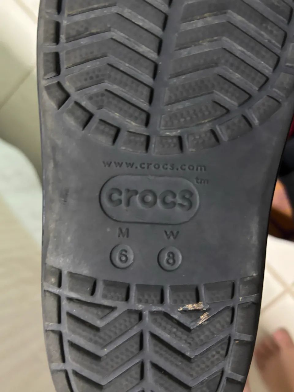 Crocs preta plataforma - Foto 3