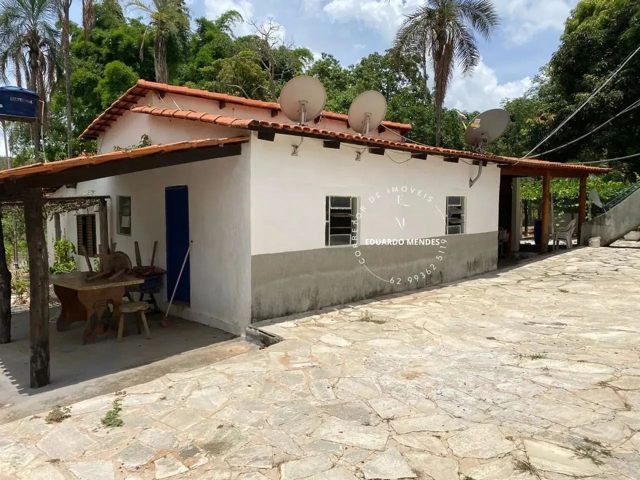 Linda chácara com 17.74 hectares, rica em água, 500 metros da GO 474 Abadiânia - Foto 4