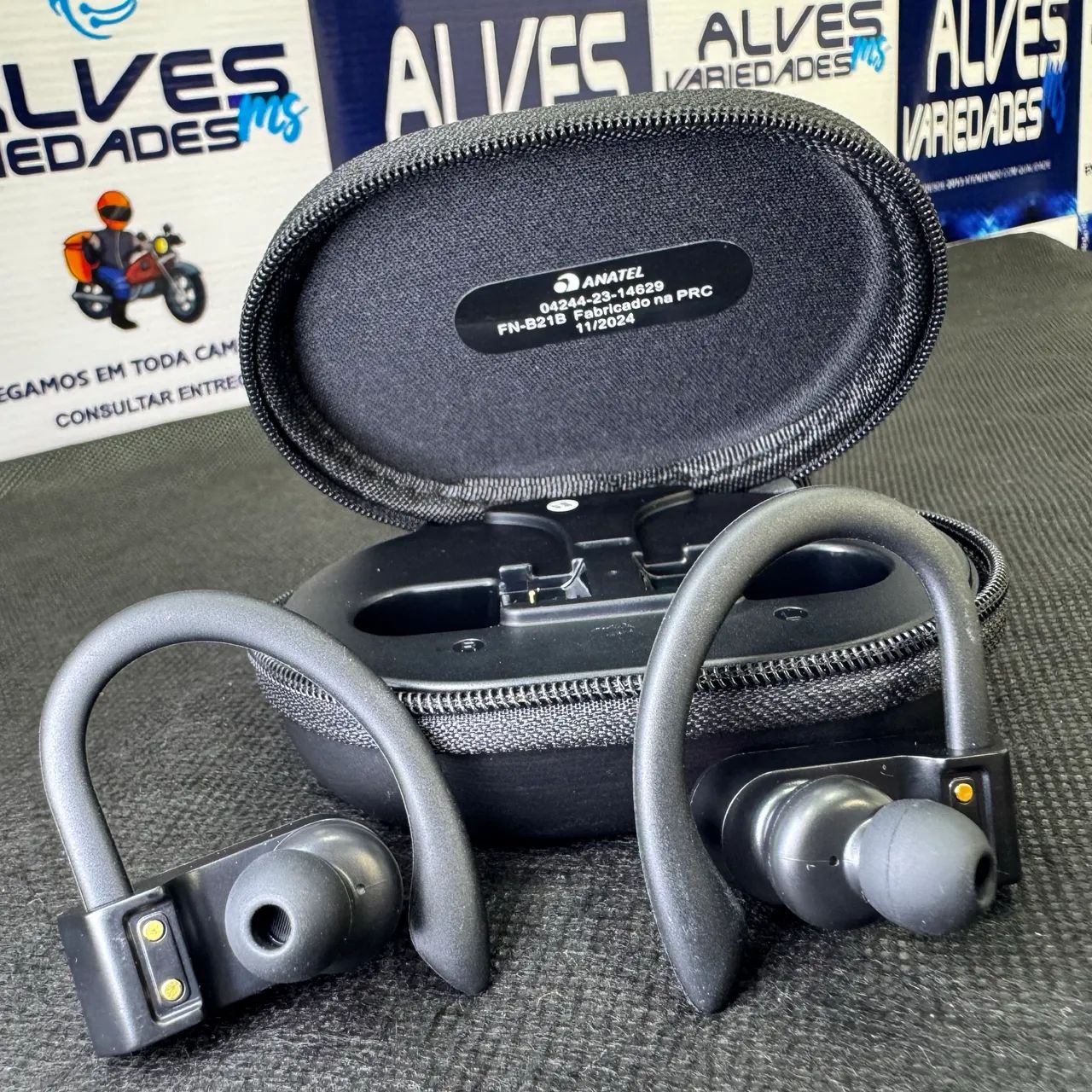 Fone de Ouvido Bluetooth Alta Qualidade a Prova d?água e Suor  - Foto 5