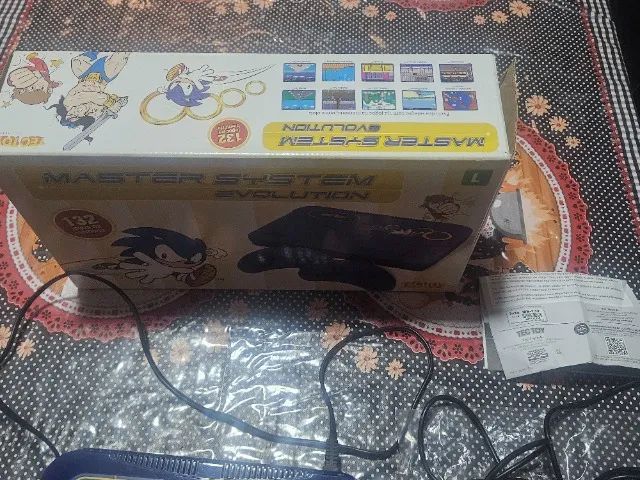 Master System Evolution (Tectoy) com 132 jogos na memória + 2 controles serial batendo - Foto 3