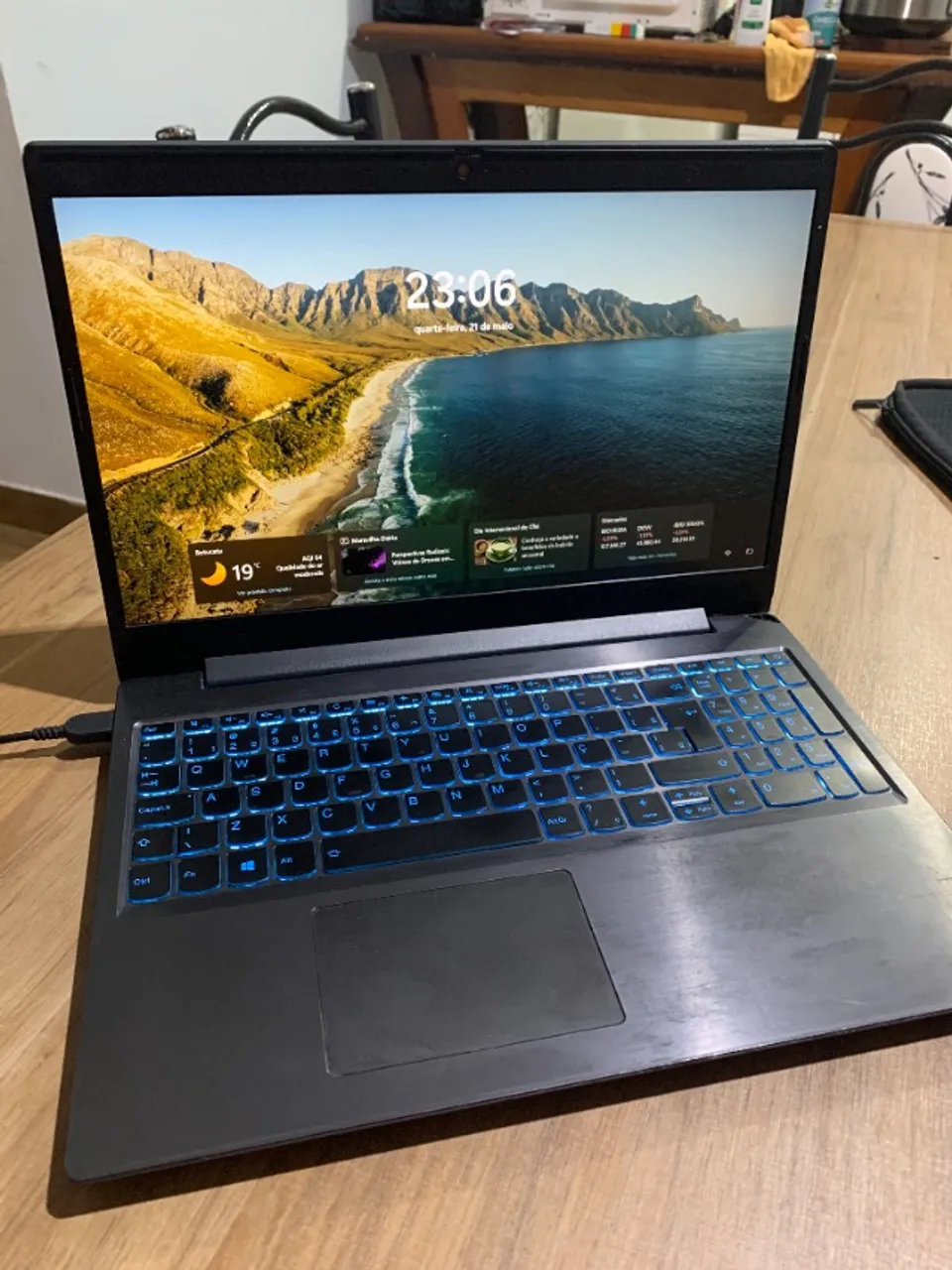 Notebook Lenovo Gaming i5 9th - 16Gb Ram - GTX 1050 - SSD