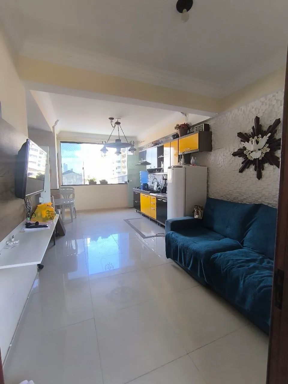 Apartamento 55m2 na Doca , Campinas porteira fechada ,, Vista para Baía do Guajará 