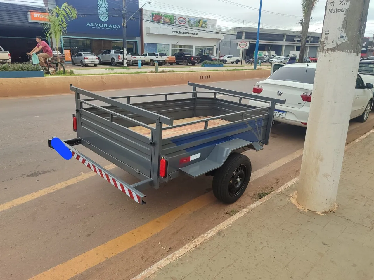 Carretinha reboque de carro