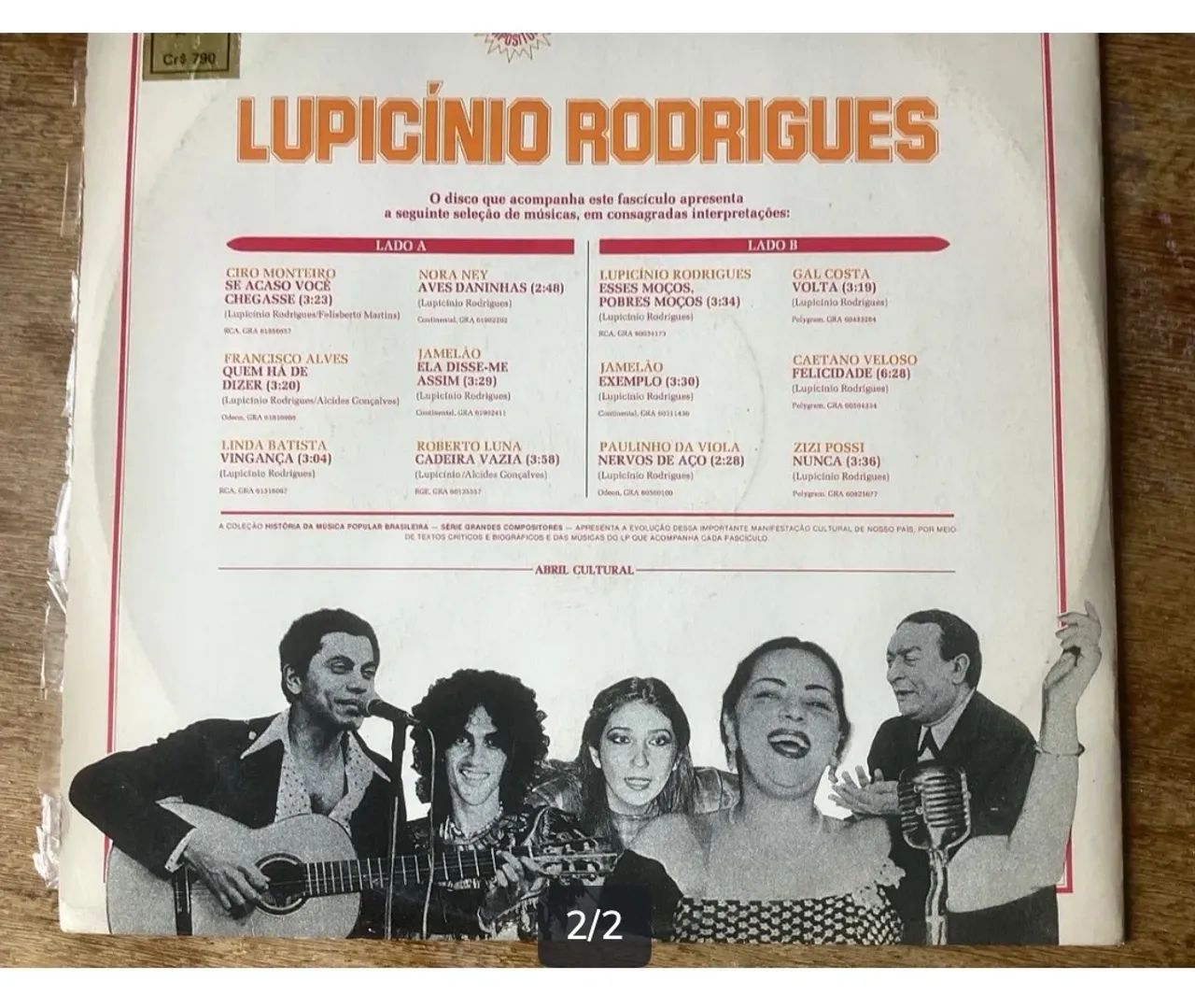 Disco de Vinil Lupicínio Rodrigues - Foto 2