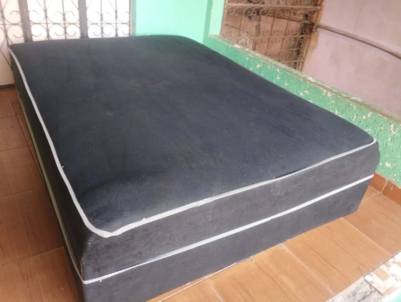 Cama Semi Nova Casal - Espuma (ENTREGA GRÁTIS) - Foto 3