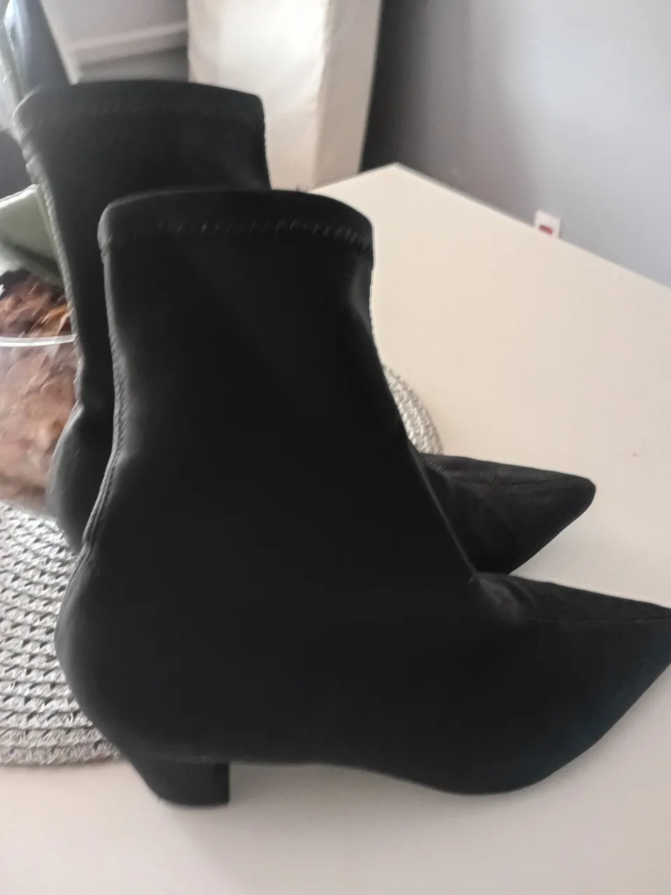 Bota de neoprene feminina preta