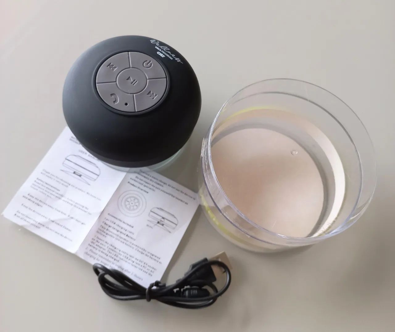  Caixa de som a prova d'água Bluetooth  - Foto 4