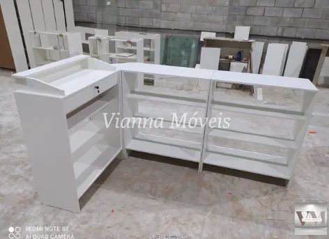 Balcão Caixa Vitrine em L + 2 Balcões Vitrine - Foto 2