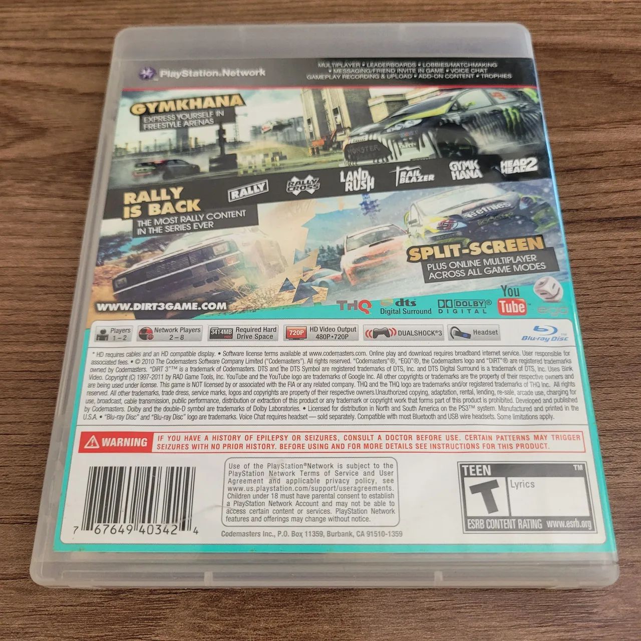 Dirt 3 - Playstation 3 - Foto 2