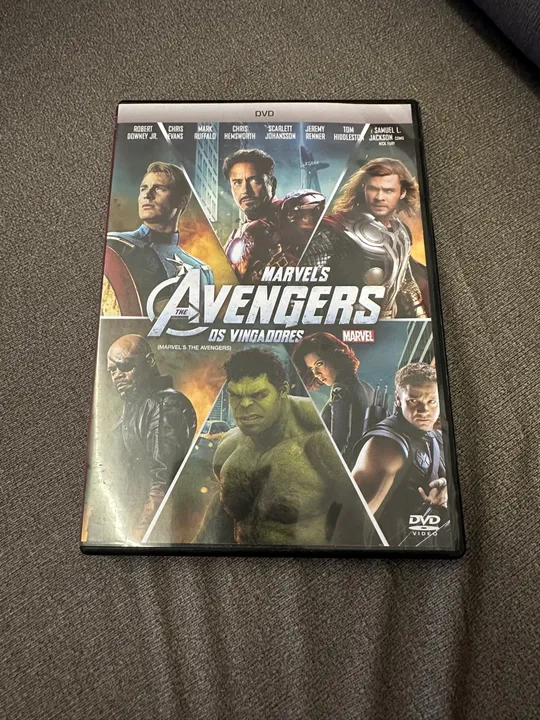 DVD - Os Vingadores - Marvel