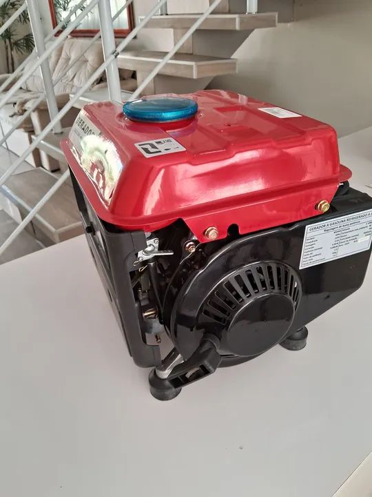 Gerador Moto Mil 950 Gasolina - Refrigerado a Ar - Foto 5