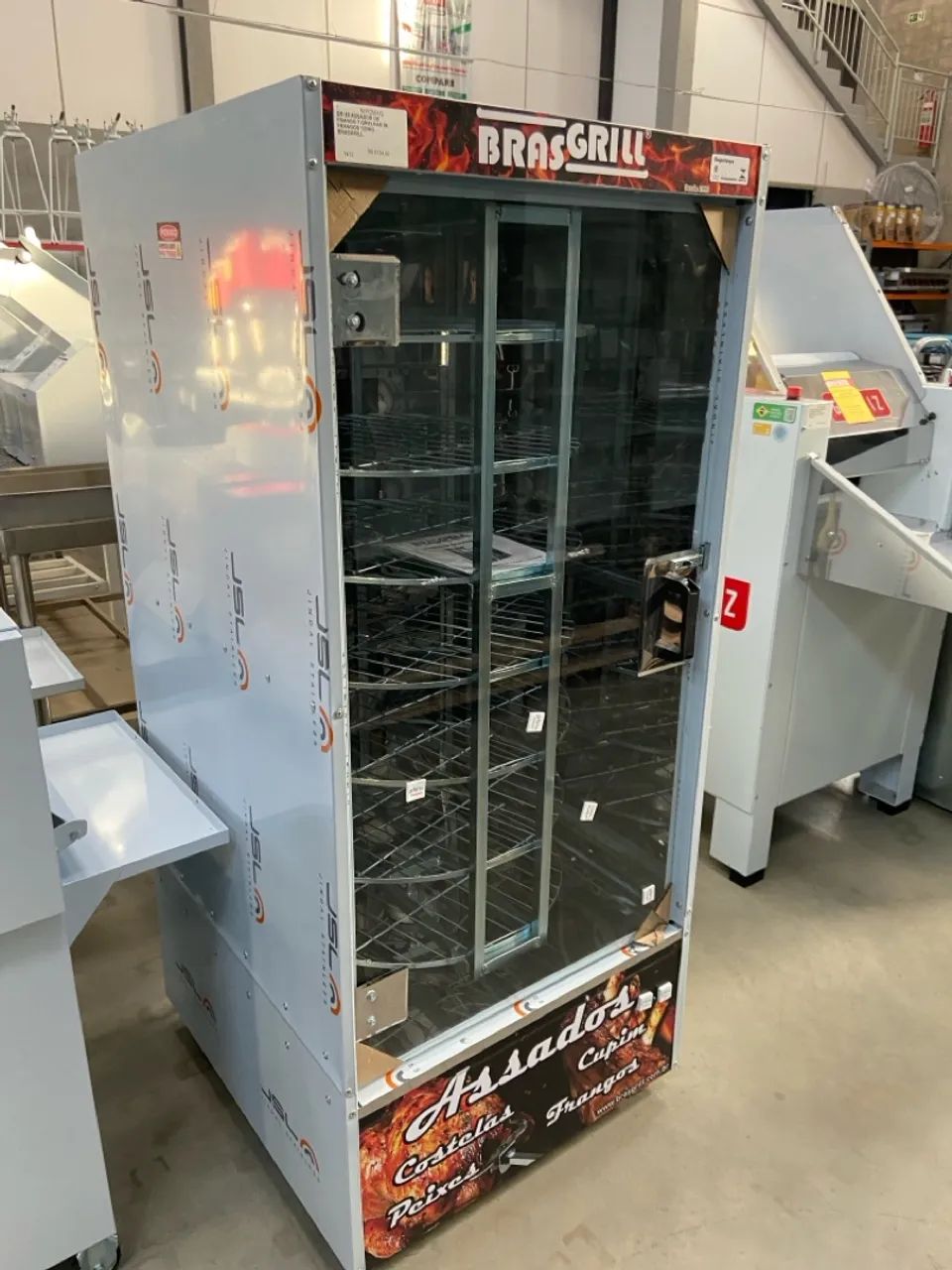 BR-55 ASSADOR DE FRANGO 7 GRELHAS 56 FRANGOS 120KG - BRASGRILL - Foto 2