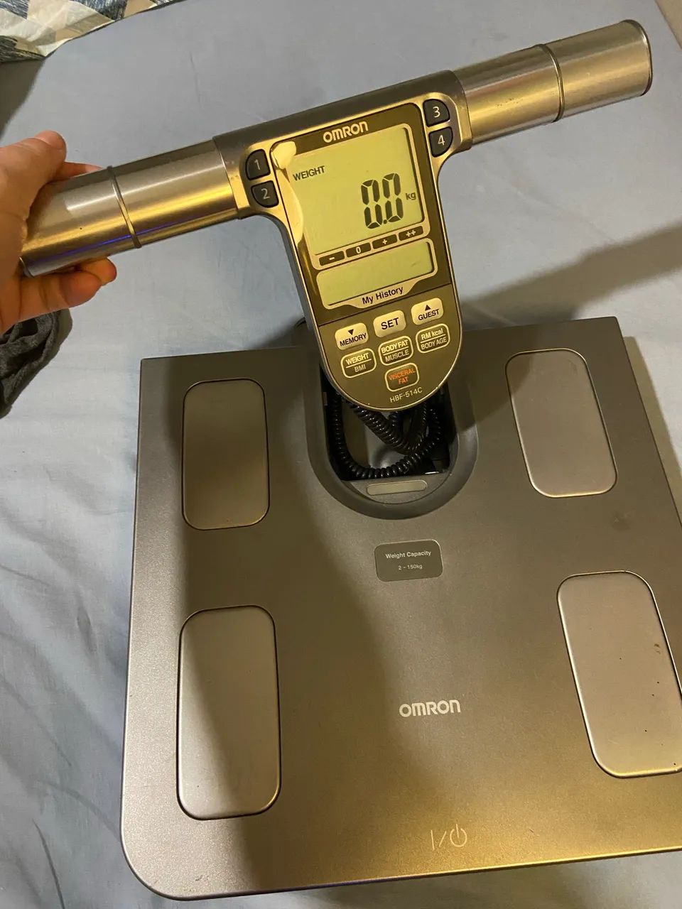 Balança de bioimpedancia OMRON ORIGINAL