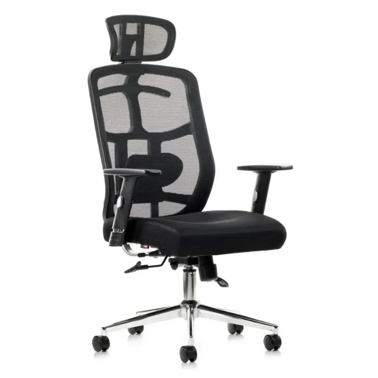 Cadeira de Escritório Ergonômica com Rodas - Conforto e Suporte