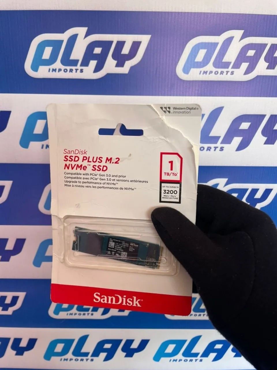 SSD M2 NVME 1TB Sandisk Plus | Nunca Usado | Novo Com Garantia | Entrega Rapida  - Foto 2