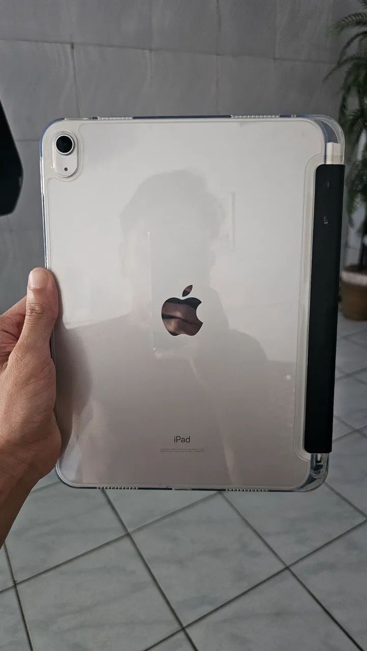 IPAD 10 64gb na garantia (7 meses) e Apple Pencil (1 geração) - Foto 5