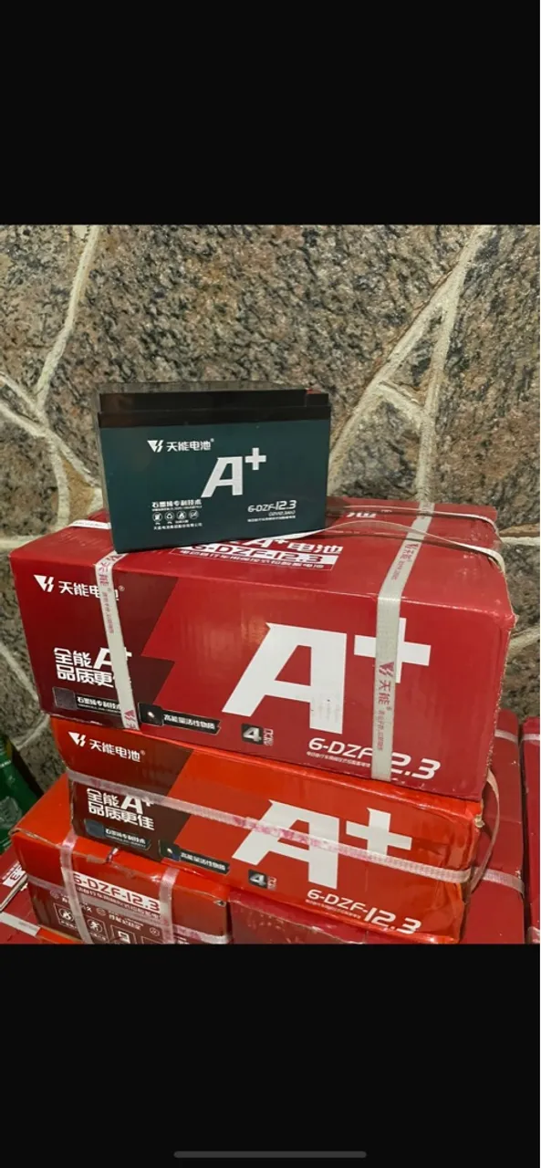 Bateria de moto elétrica