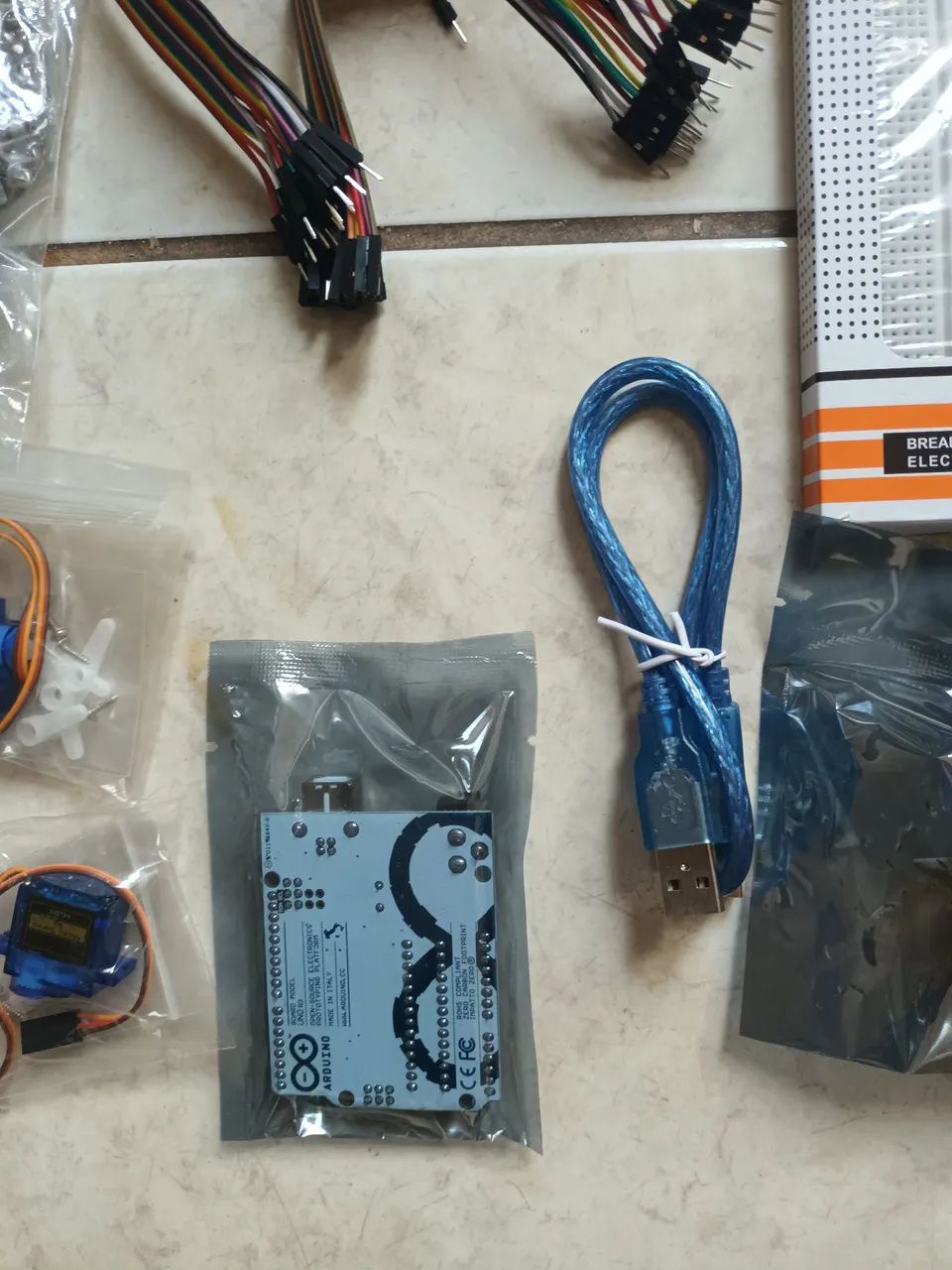 Peças kit robô mdf novas - Foto 5