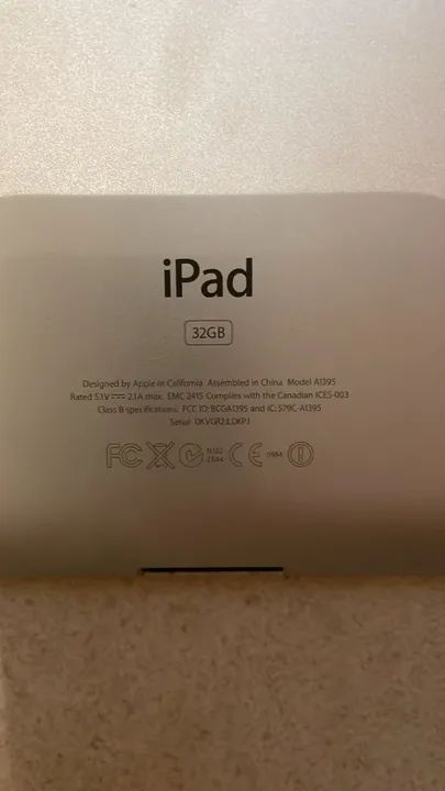 iPad Apple 2 - A1395 32gb - Com defeito - Foto 3