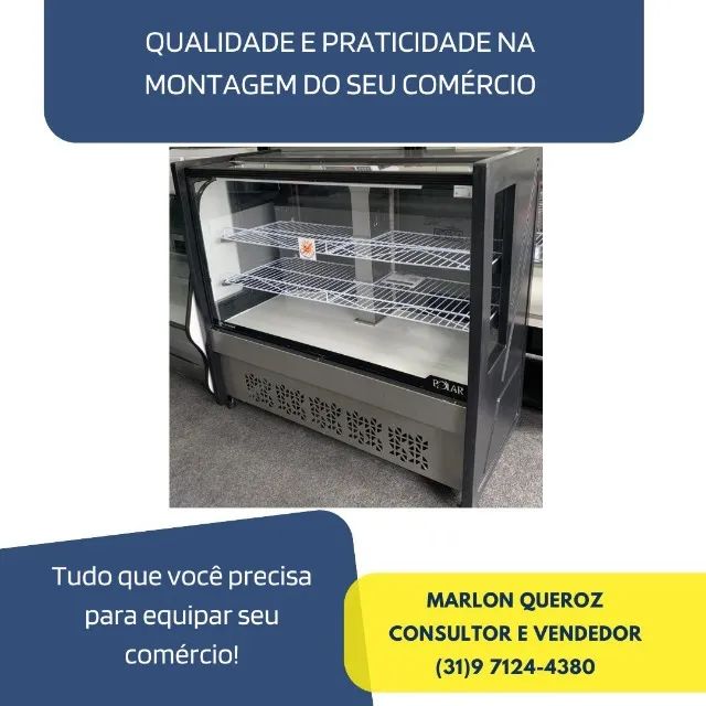 Balcão de Tortas 1,25M  Ar forçado Polar