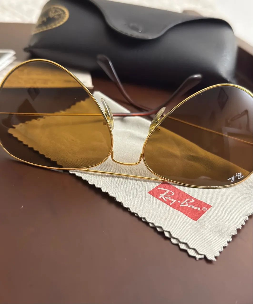 Óculos Ray-Ban - Aviador - ORIGINAL - prefeito estado