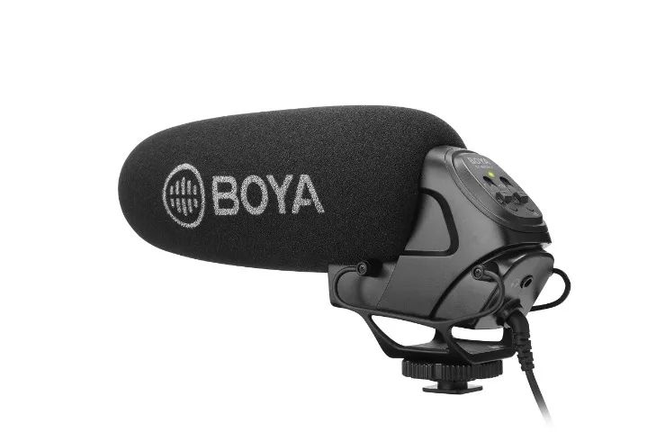 Microfone Boya BY-BM3031 Profissional + Nota e Caixa