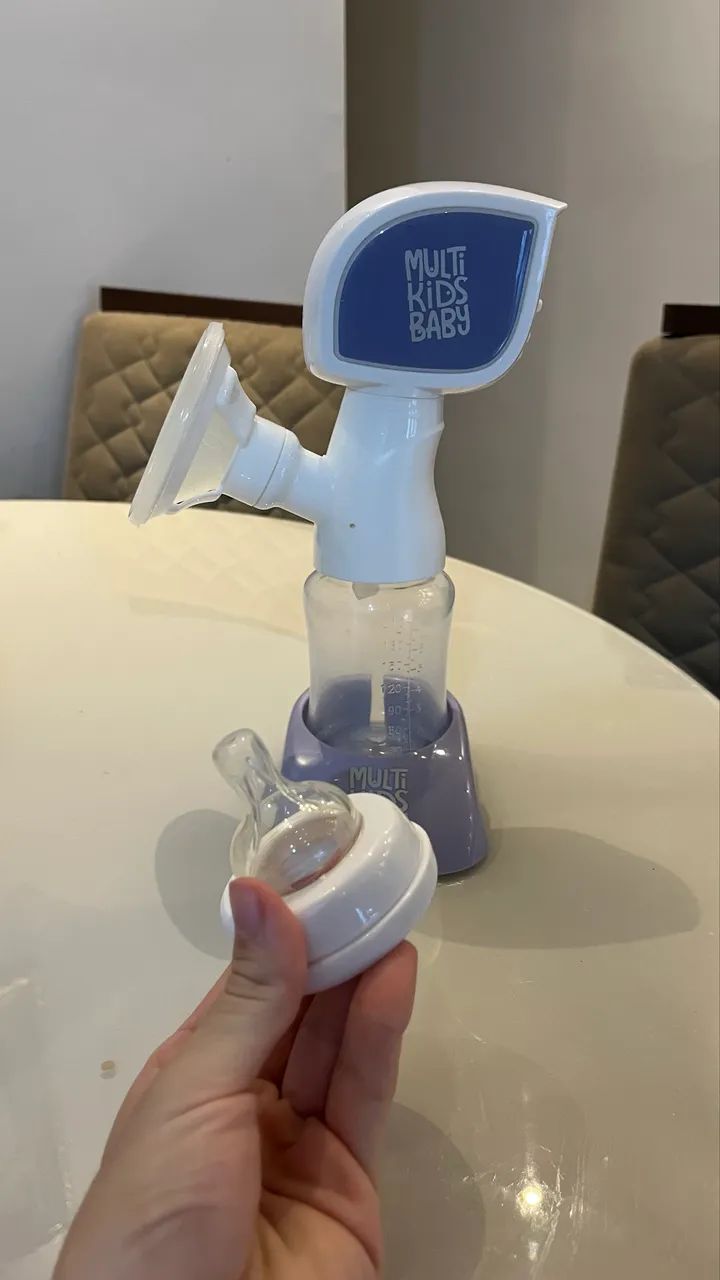Bomba de leite extratora carregavel