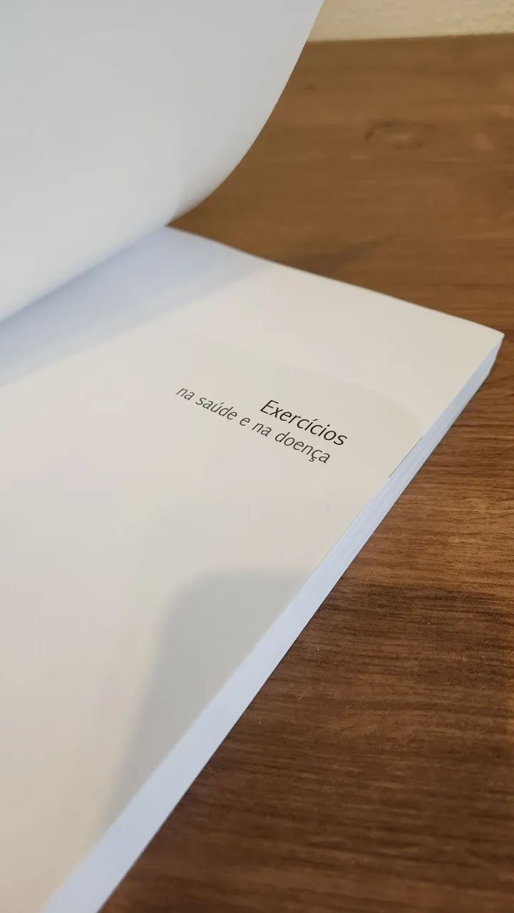 Livro Exercicios na saúde e na doença  - Foto 4