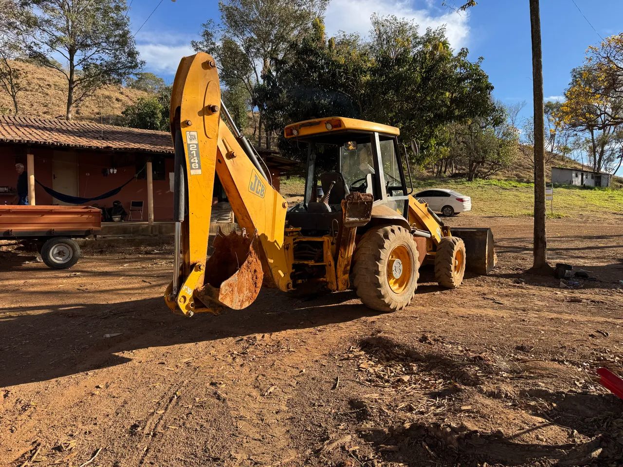 Retroescavadeira jcb214e - Foto 4