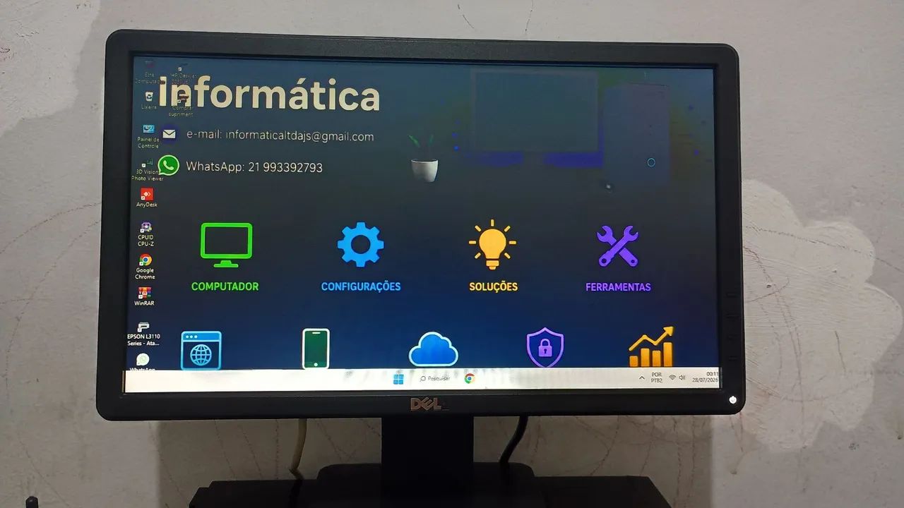 Monitor Dell 15 polegadas 