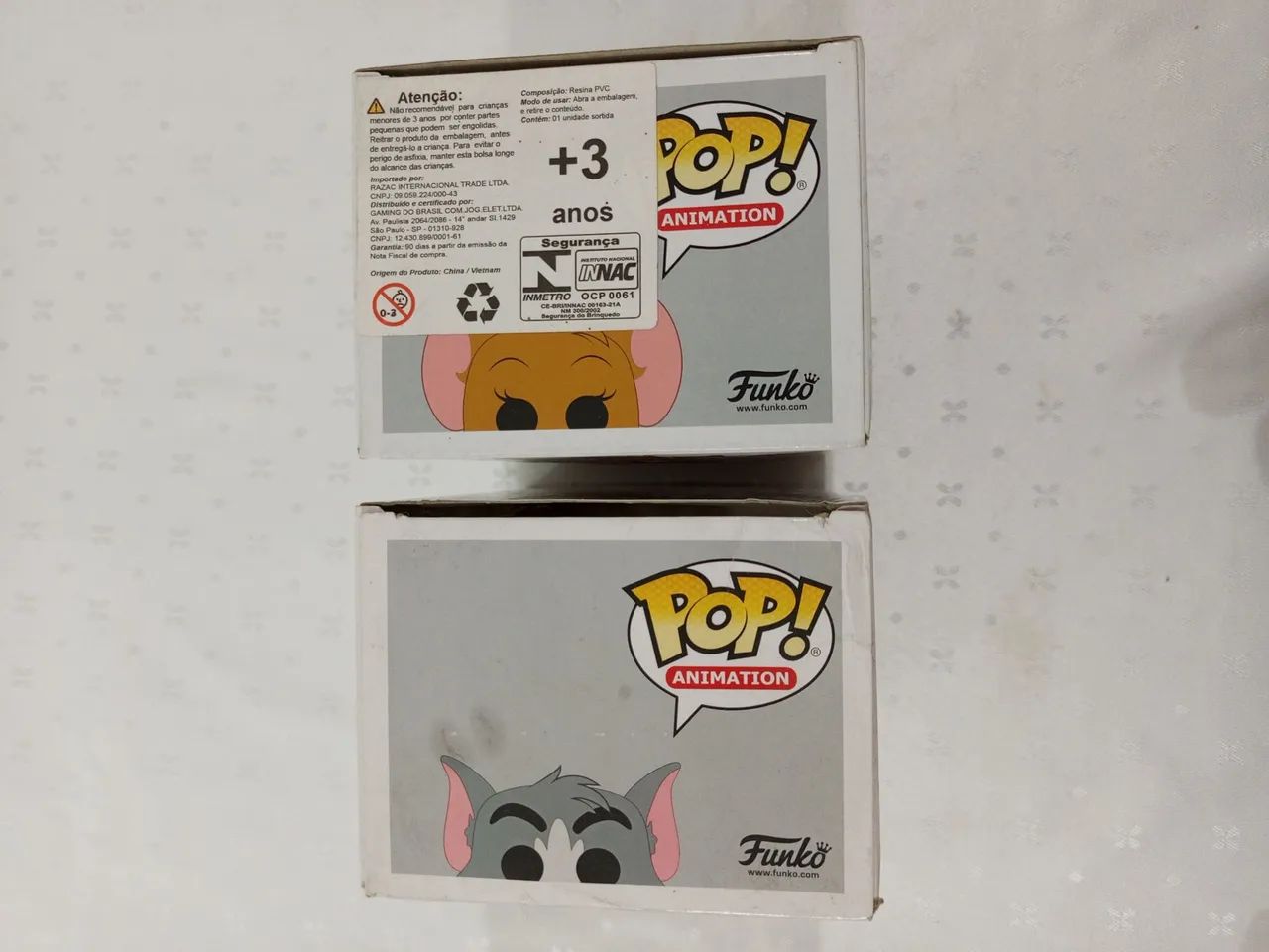 Combo com 2 Funko Pop Tom 404 E Jerry 405 Original  - Foto 5