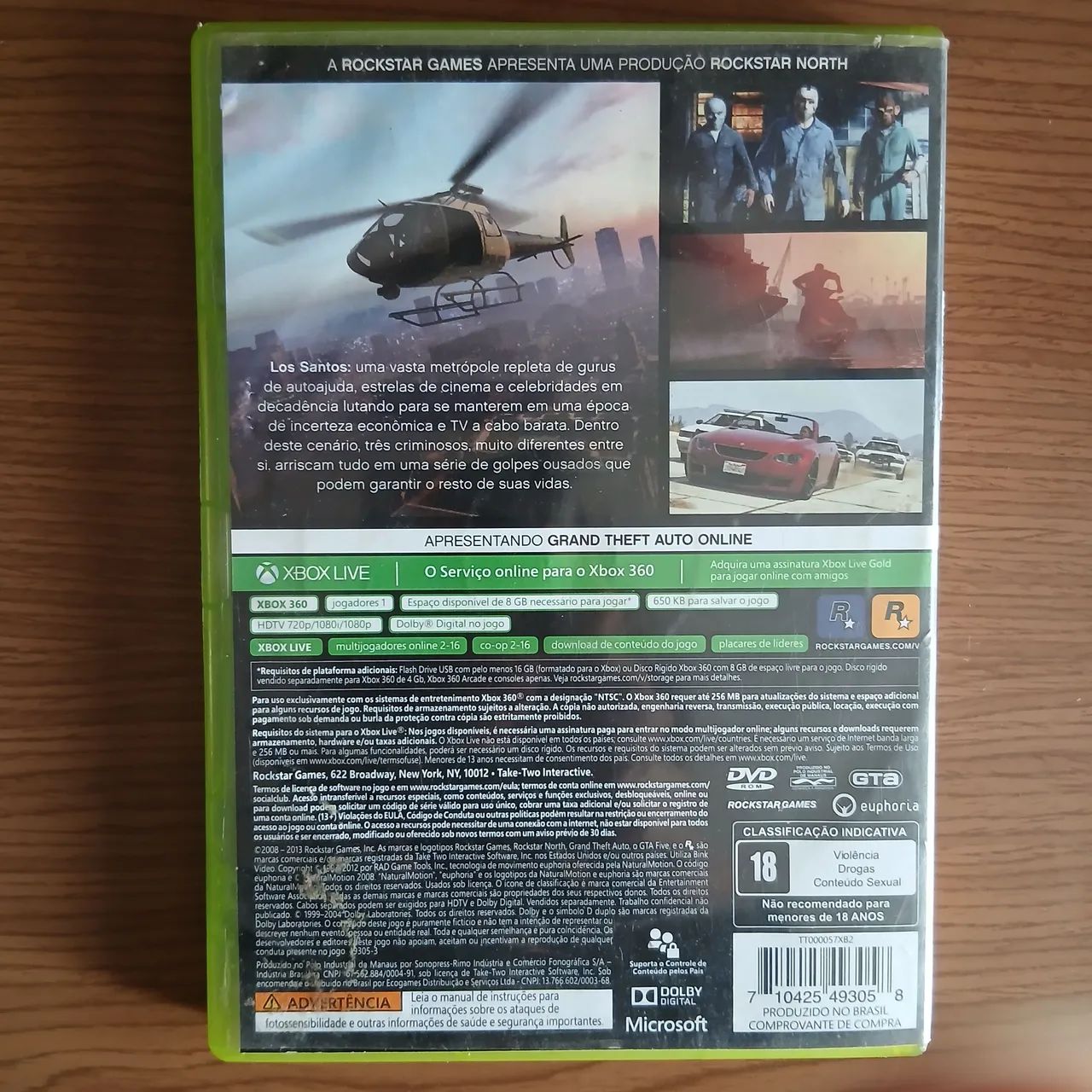 GTA 5 COMPLETO XBOX 360 - Foto 2
