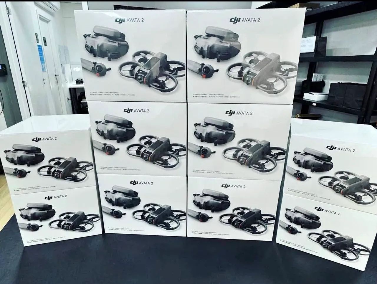 Drone avata 2 com 3 bateria nota fiscal garantia ?