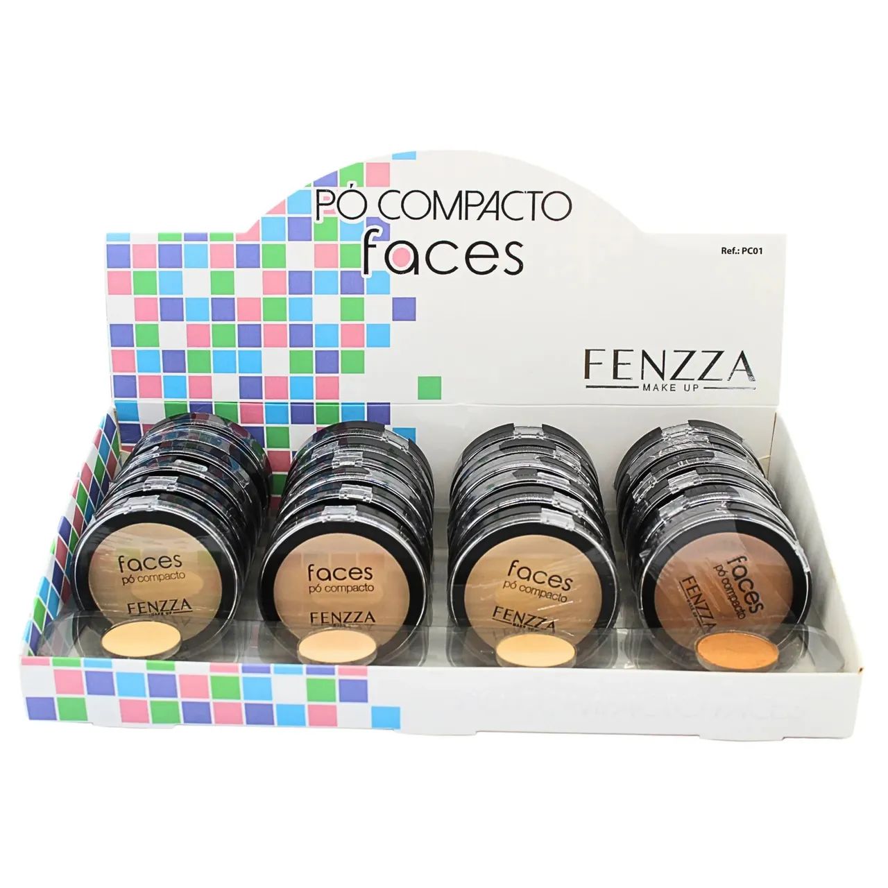Pó Compacto Faces Fenzza