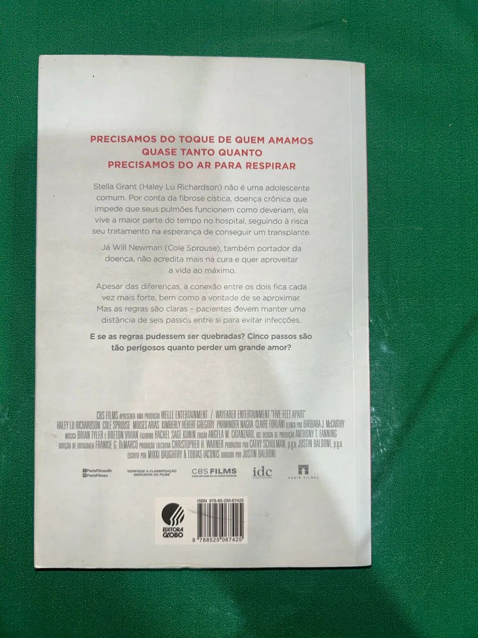 Livro A cinco passos de você  - Foto 2