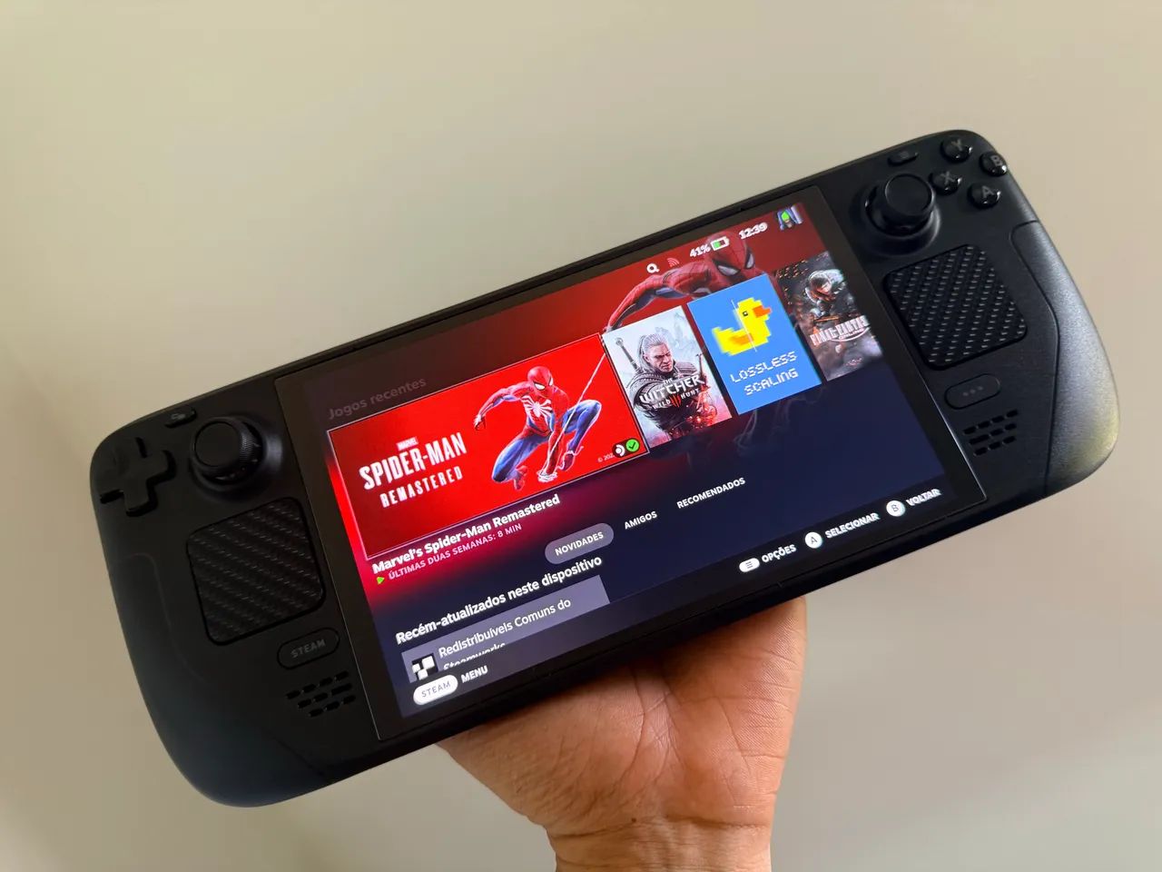 Steam Deck Oled 512GB - Consoles de Vídeo Game - Papagaio, Feira