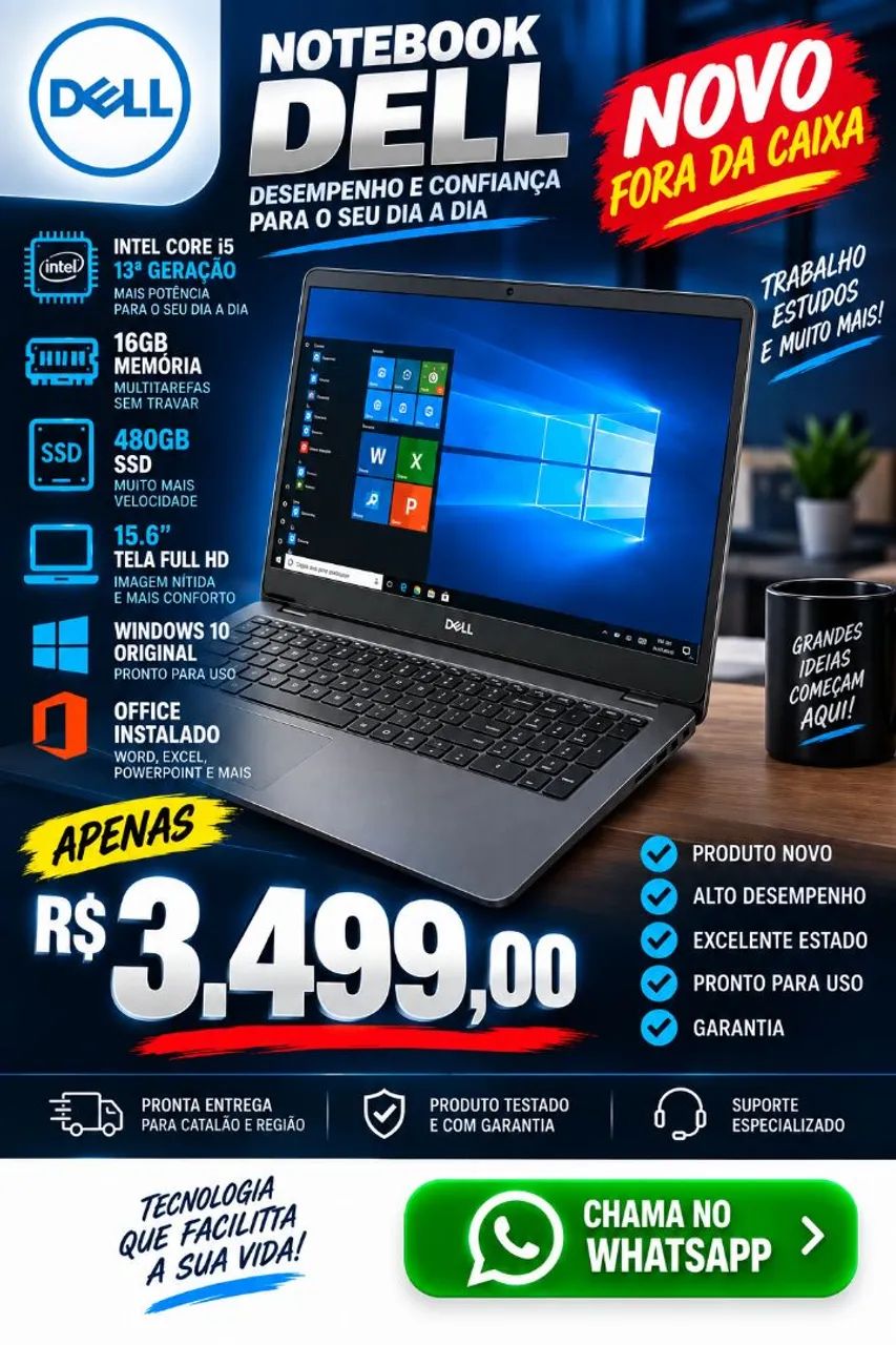 NOTEBOOKS i3, i5 e i7 ? PREÇO IMPERDÍVEL!  - Foto 5