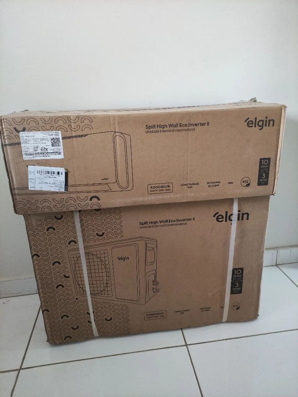 Ar condicionado Elgin Eco Inv 9000 Btus - 220V - Novo na caixa  - Foto 2