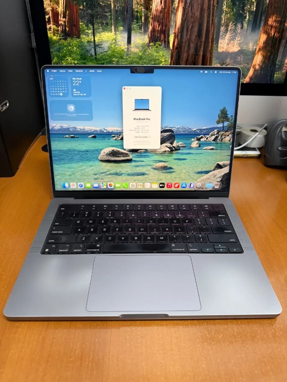 MacBook Pro 14, M1 Pro, 16GB de ram e 512GB de SSD. - Notebooks