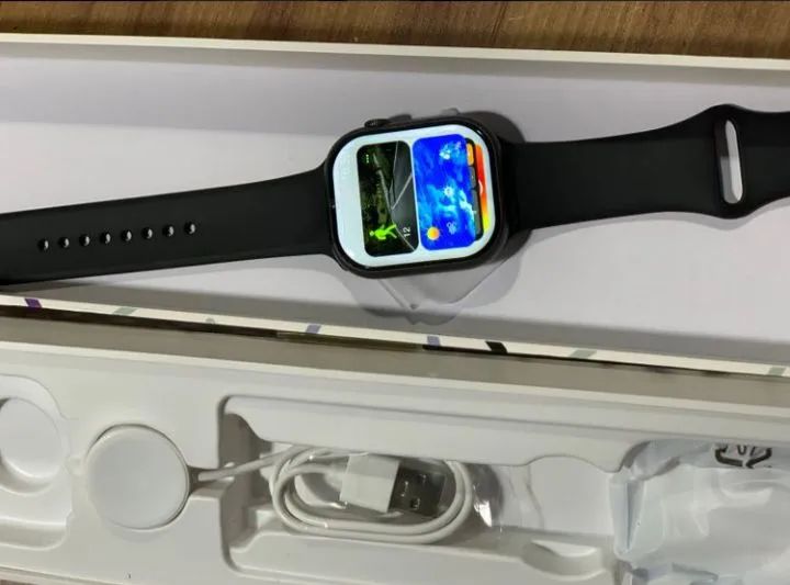 Relógio inteligente smartwatch w29 pro original série 9 - Foto 3