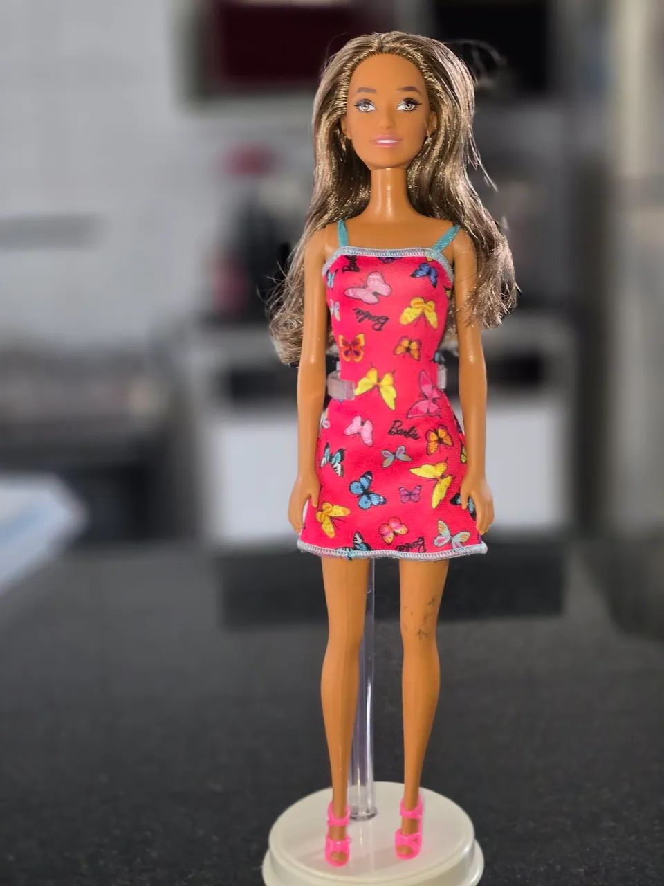 Barbie( modelo - deficiente visual ).