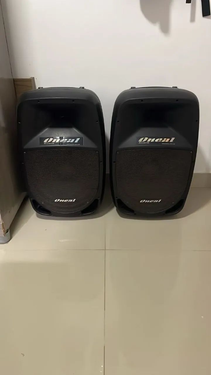 Caixas de Som ativa e passiva