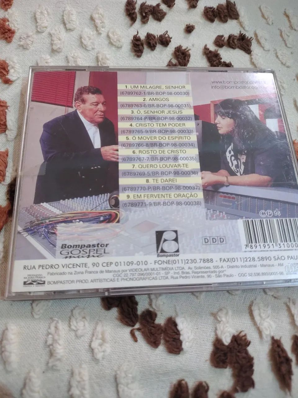 CD LUIZ & DENISE - VOL. 3 AMIGOS RARIDADE GOSPEL - Foto 2