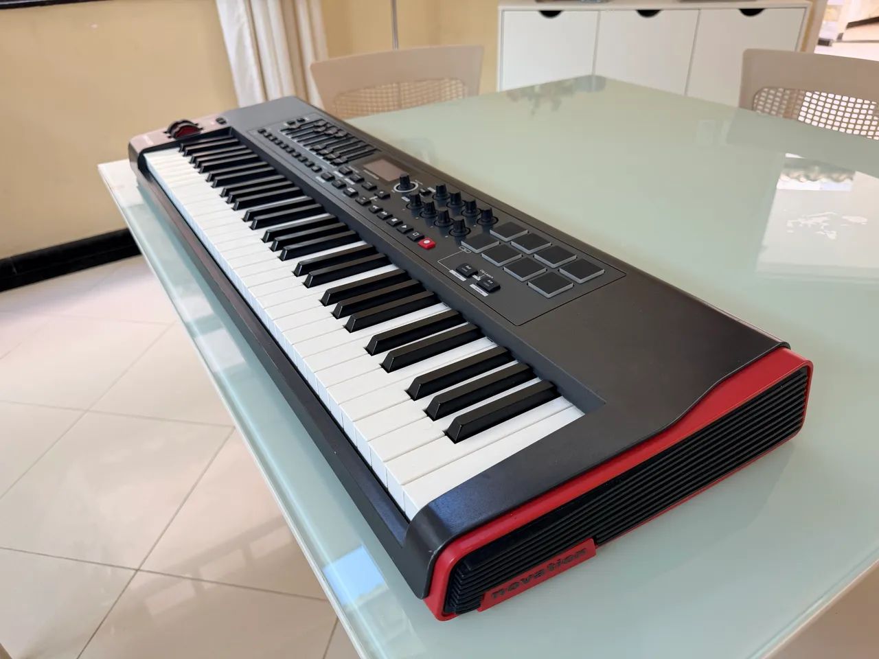 Teclado controlador Novation Impulse 61 - Instrumentos musicais
