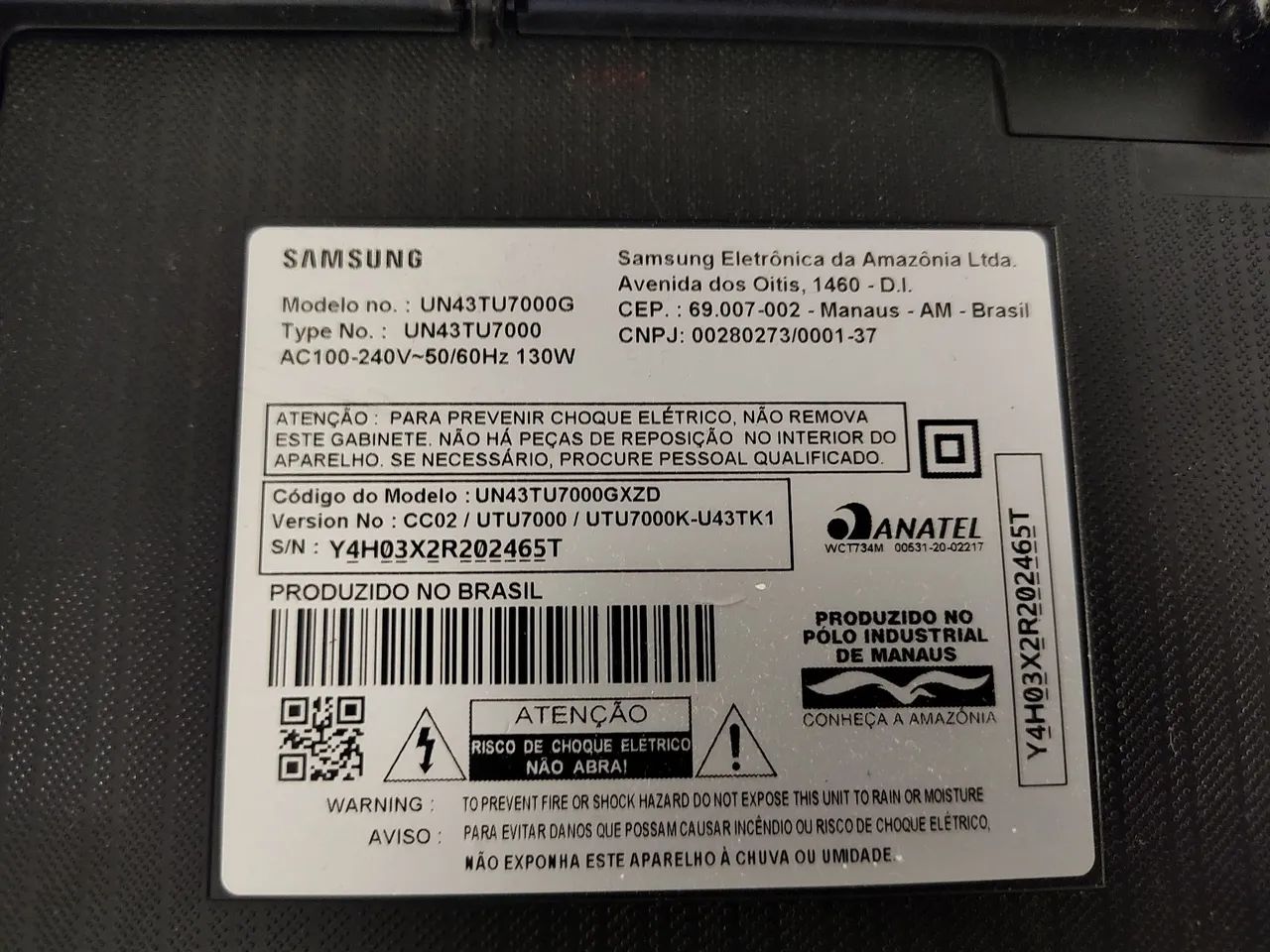 TV Samsung 43 polegadas 4k - Foto 4