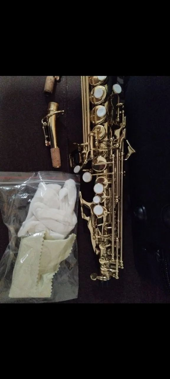 Sax Soprano Harmônics HTS  novo  - Foto 3