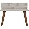 Escrivaninha Artely Sofia Off White Cedro - Foto 3
