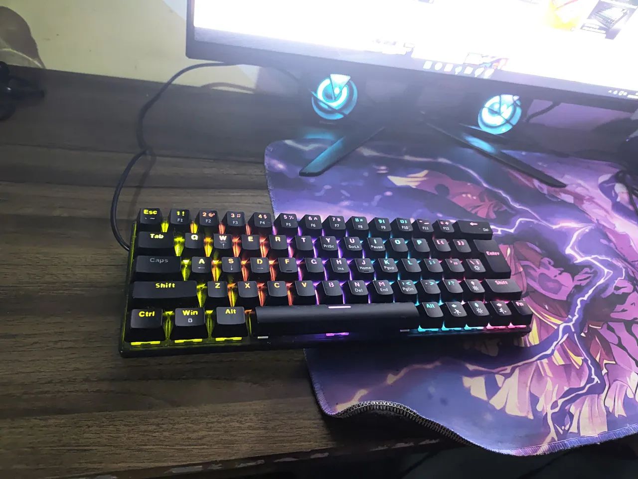 Teclado Mecânico 60 %