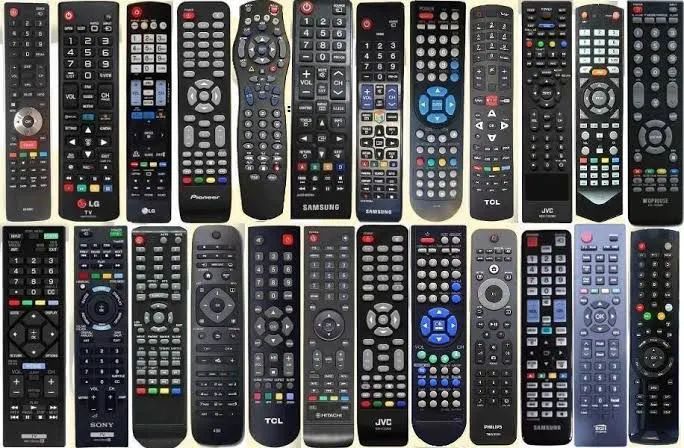 Controles de tv 