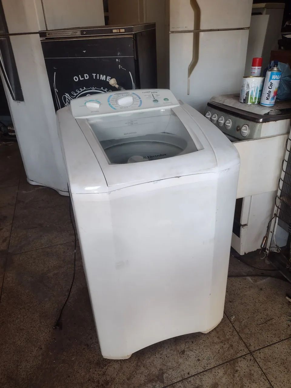 Máquina de lavar 9 k top funcionando perfeitamente 650